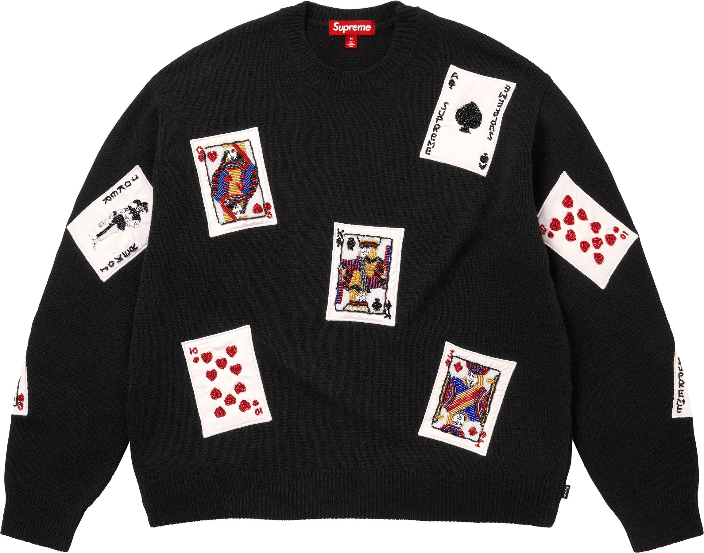 Beaded Cards Sweater view 3